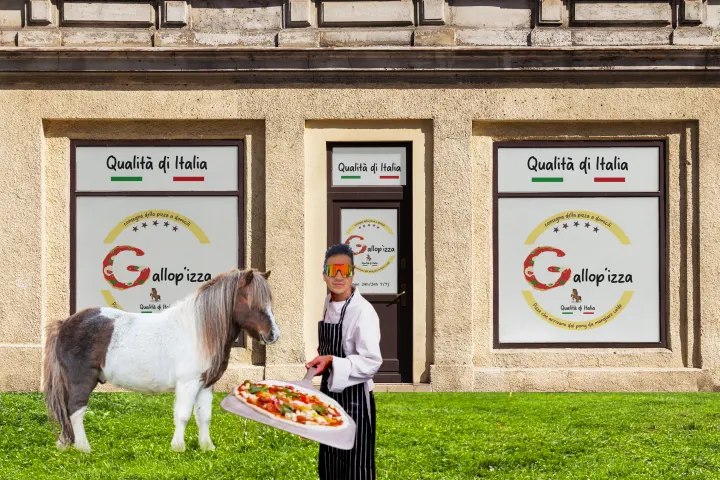 Mockup Gallop'izza