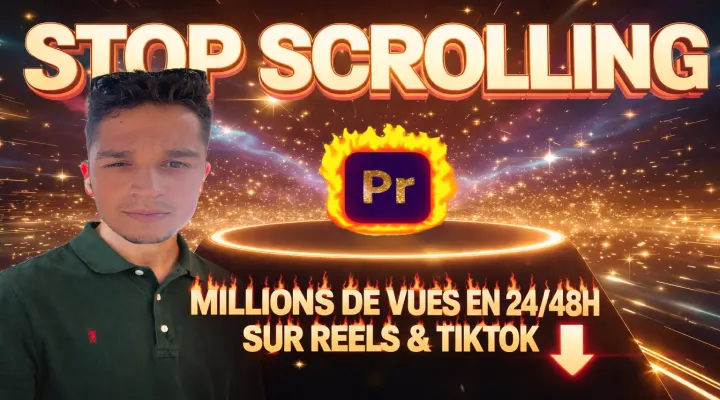 Affiche commerciale prestations de montage vidéo